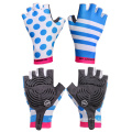 High Quality Women Half-Finger Nylon Bike Motorcycle Gloves